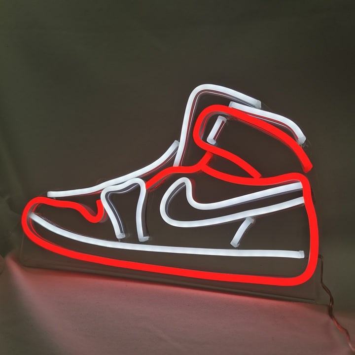 Birthday gift Home decoration Shoes Neon Light Led  Neon Light Sign Board Display For Store
