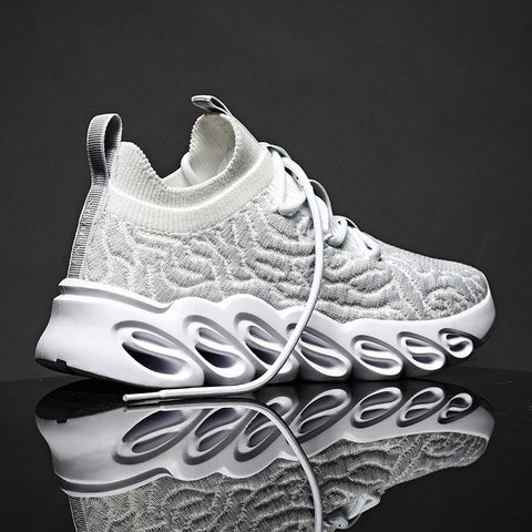 2020 Gray White Running Shoes
